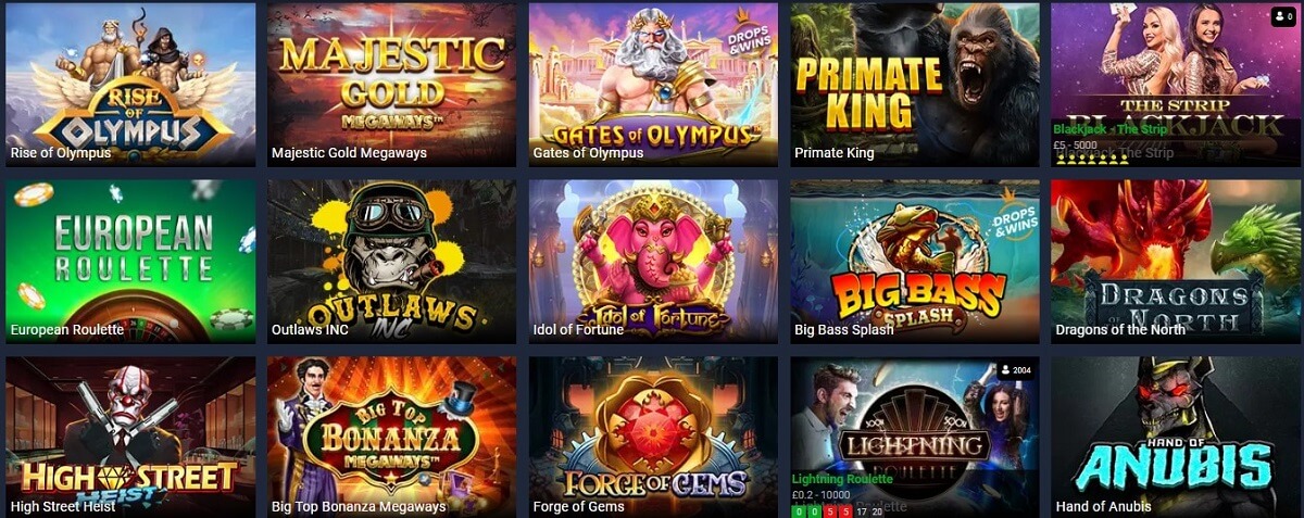 millionpot casino games